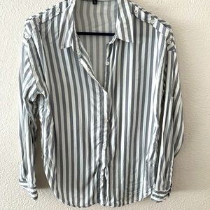 Milk and Honey striped long sleeve blouse